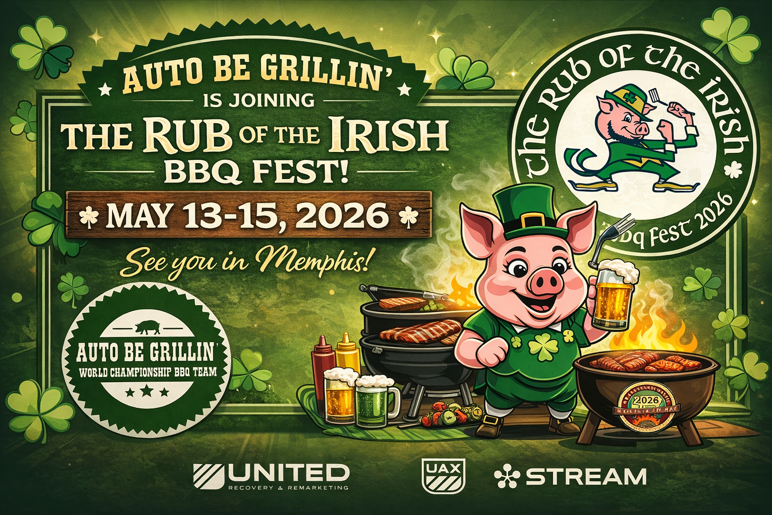 The Rub of the Irish — Auto Be Grillin' BBQ Fest 2026